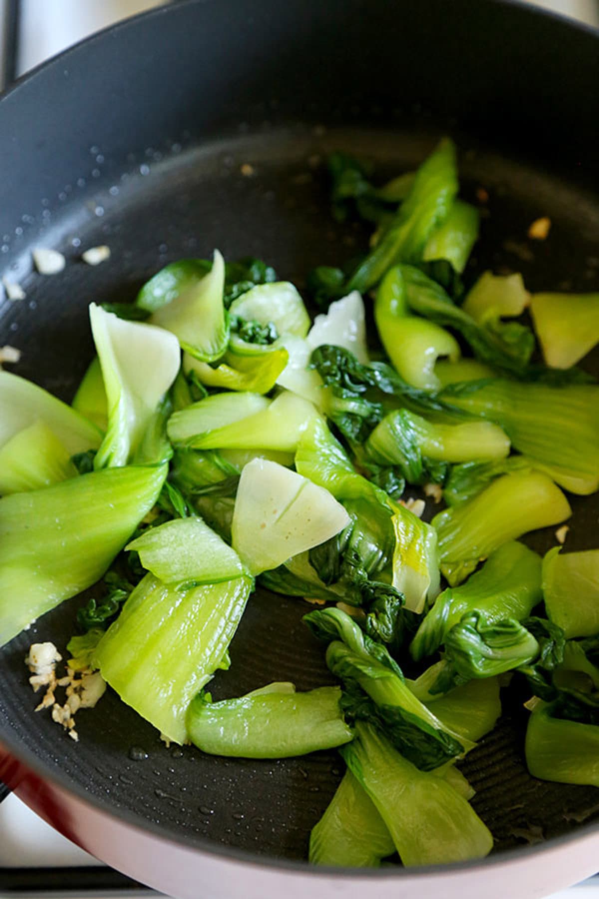 stir fried bok choy