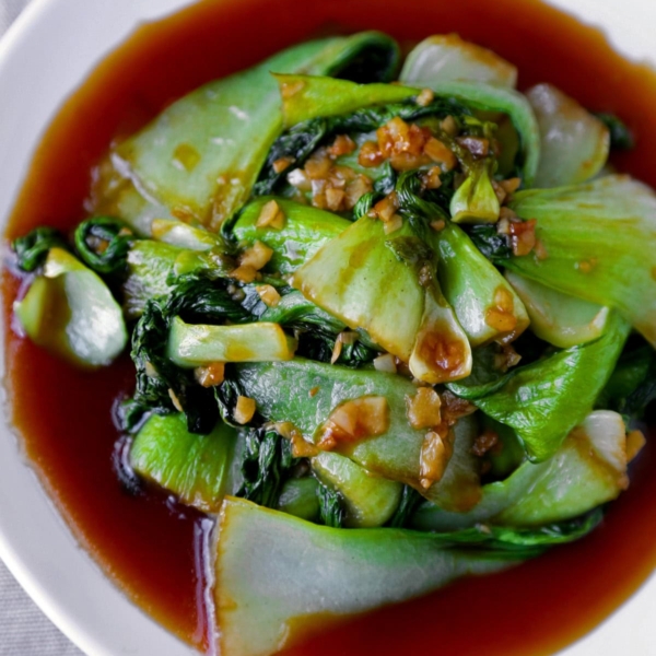 bok choy with garlic sauce