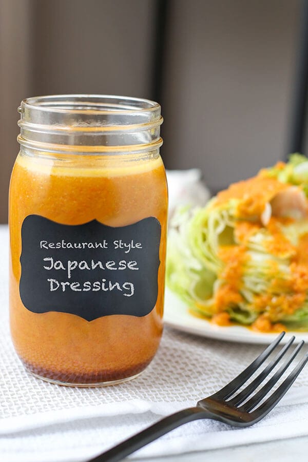 ginger salad dressing recipe