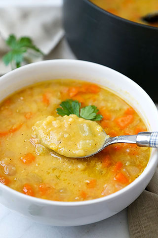 Slow Cooker Split Pea Soup Pickled Plum Food And Drinks