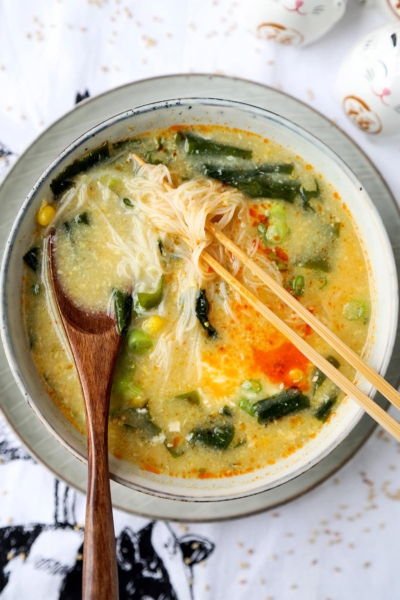 Vermicelli soup