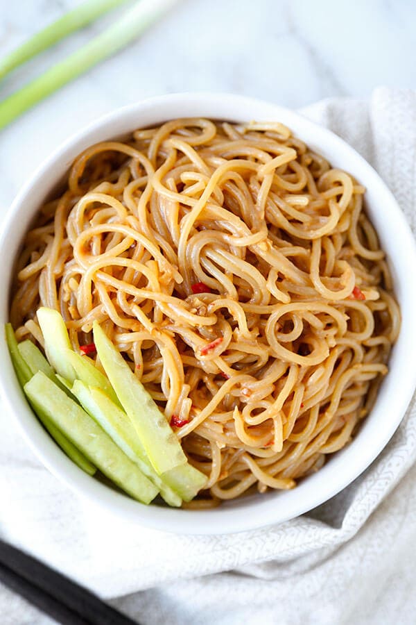 Chilled Sesame Noodles Recipe - Pickled Plum Food And Drinks