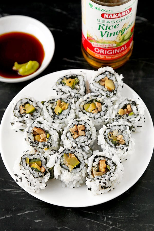 Uramaki sushi (Inside out rolls), Recipe