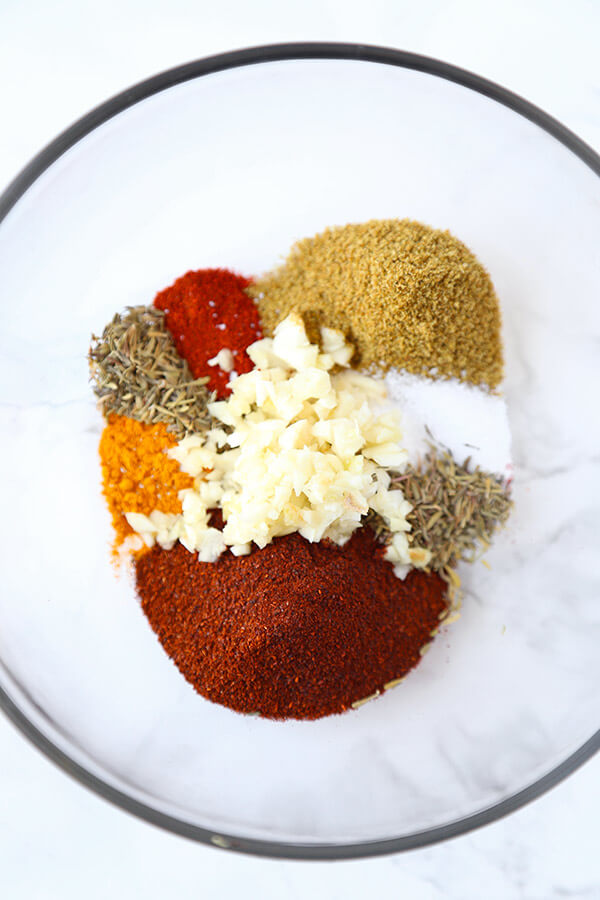 spices for vegetarian chili