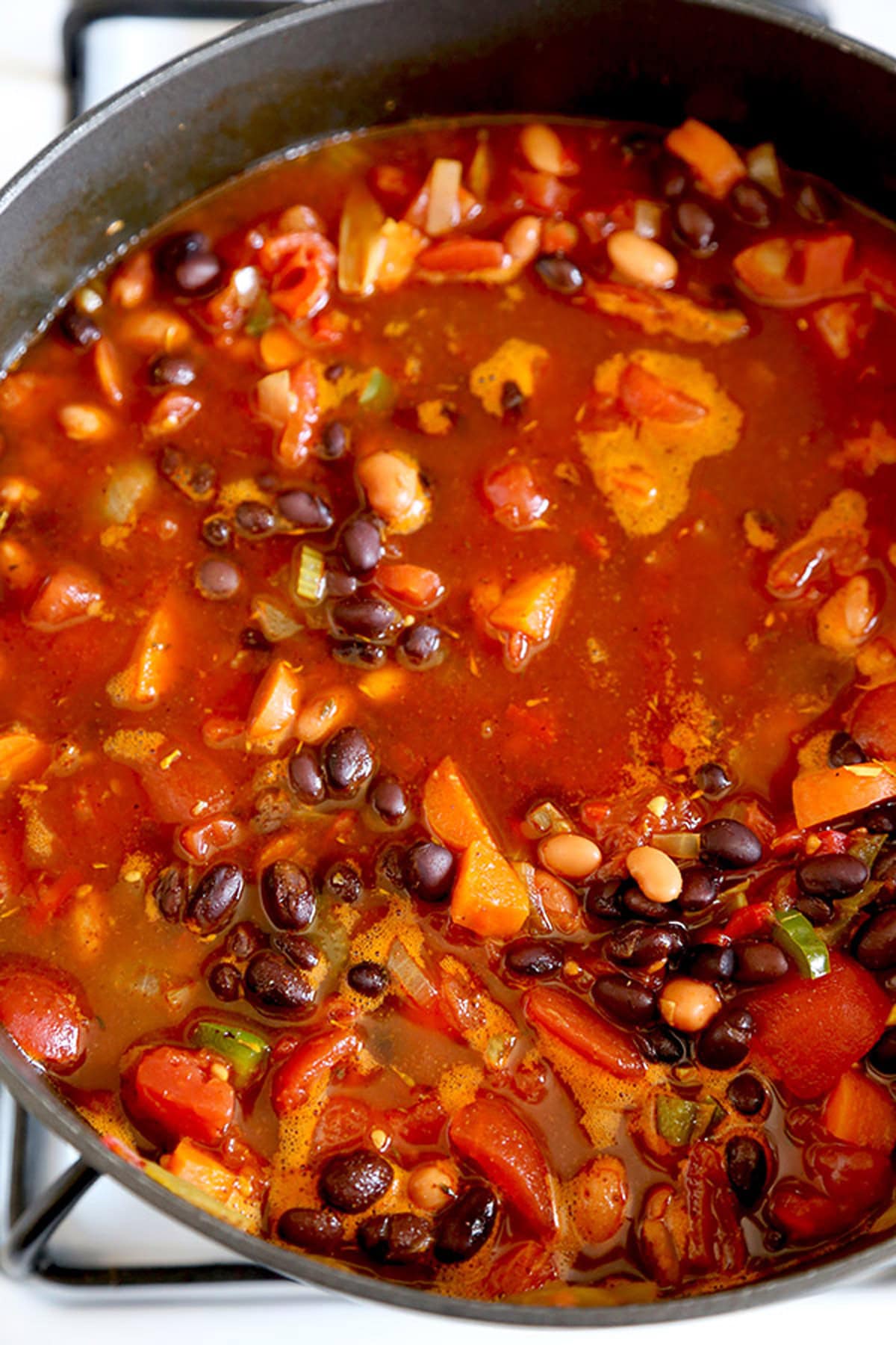 how to make vegetarian chili