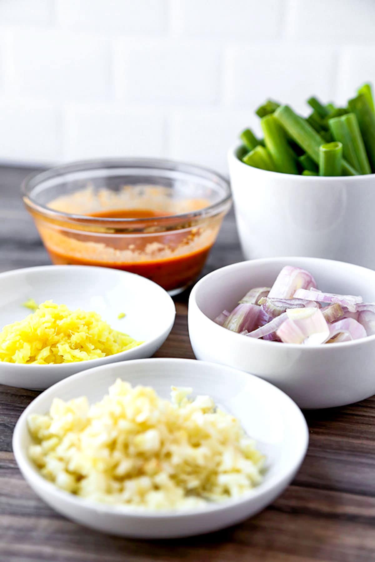 ingredients for garlic shrimp