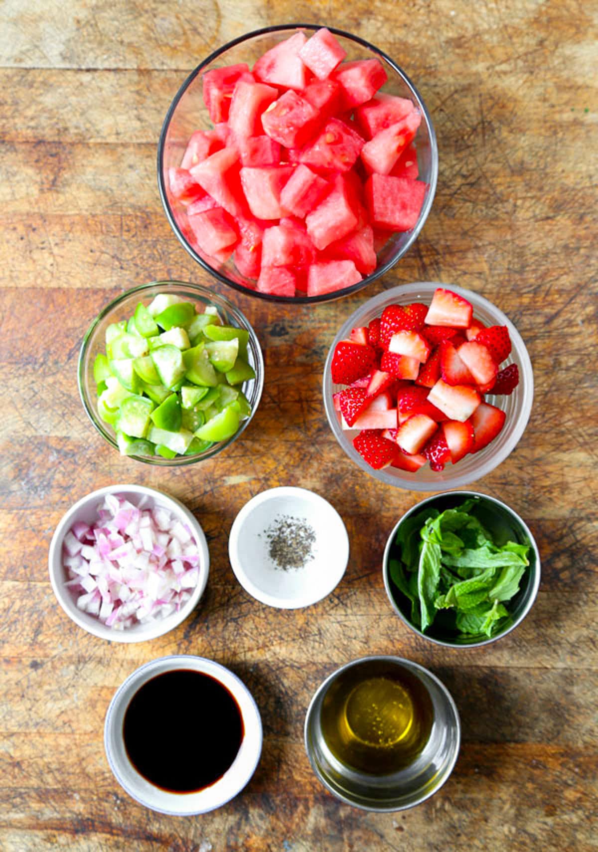 fruit salad ingredients