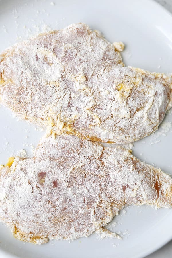 chicken-with-flour