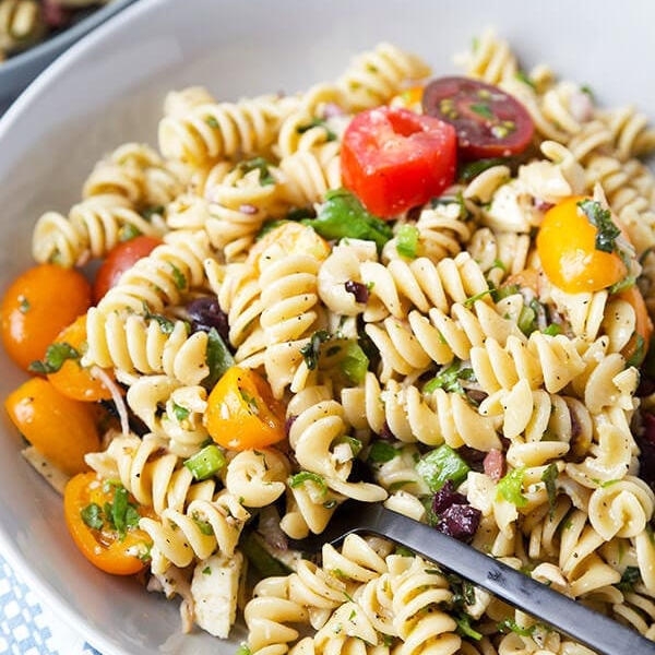 Italian Pasta Salad | Pickled Plum