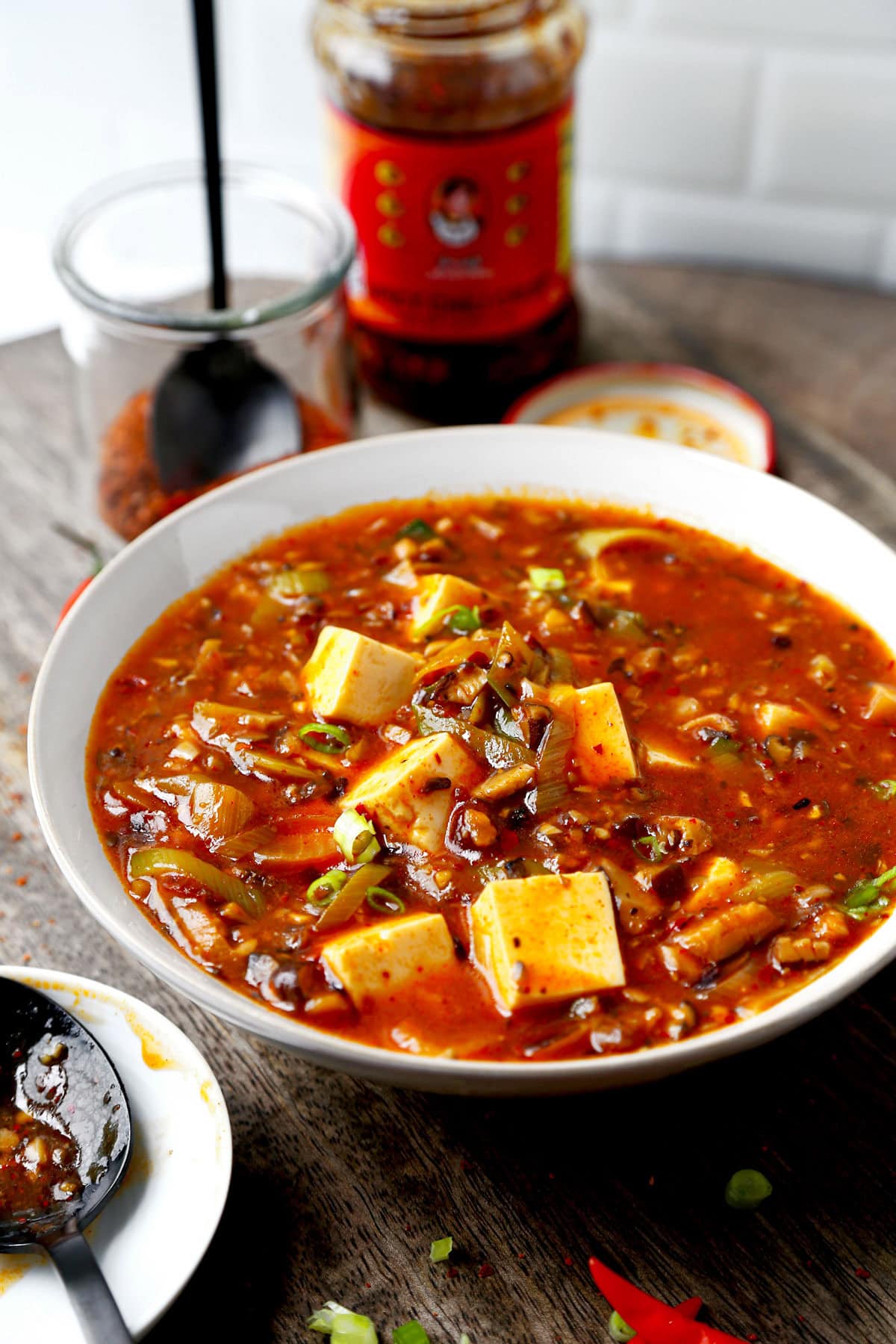 vegan mapo tofu