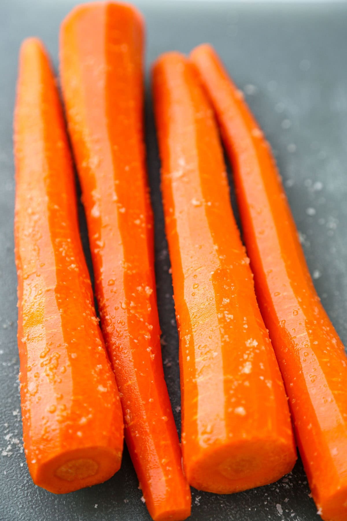 sliced carrots