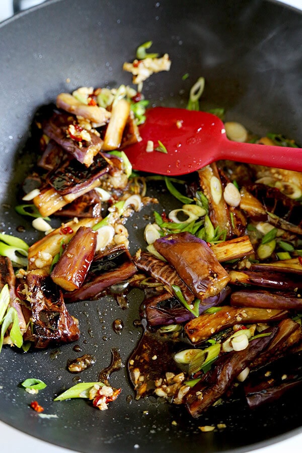 Chinese Eggplant with Garlic Sauce Pickled Plum Food And