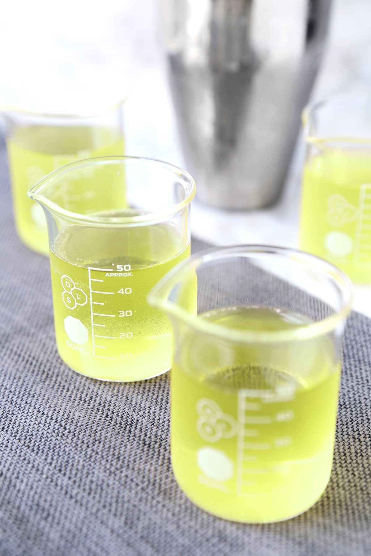 How to make a green tea shot drink