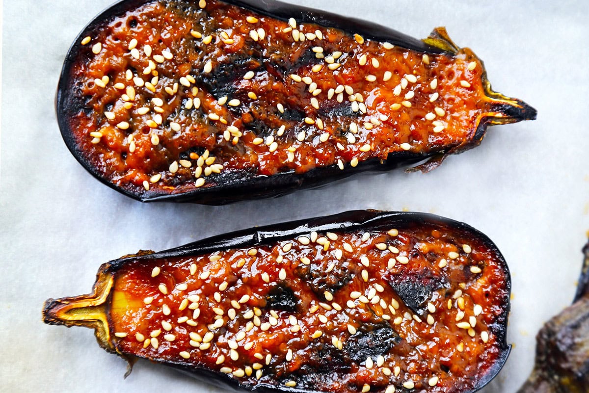 Nasu Dengaku - Miso Glazed Eggplant