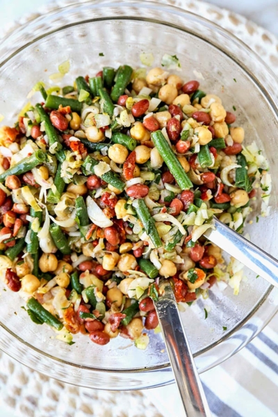 three bean salad