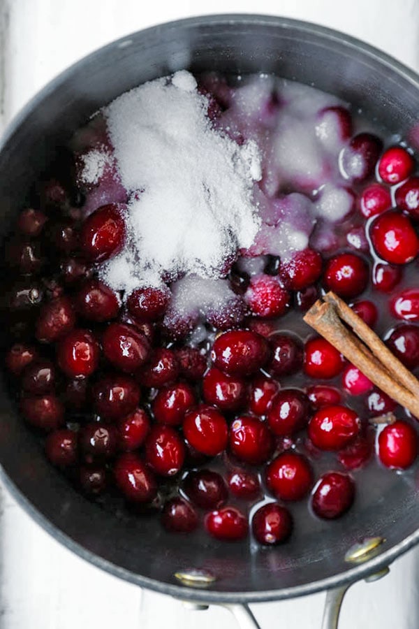 Cranberry Relish - Homemade cranberry relish requires few ingredients and little time and effort to make. It's also healthier, tastier and much prettier!  Cranberry orange relish, easy cranberry relish recipes, healthy and easy holiday recipe, Thanksgiving, Christmas, cranberry sauce | pickledplum.com