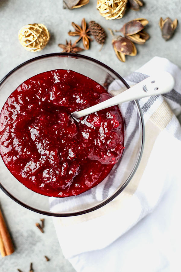 Cranberry Relish - Homemade cranberry relish requires few ingredients and little time and effort to make. It's also healthier, tastier and much prettier!  Cranberry orange relish, easy cranberry relish recipes, healthy and easy holiday recipe, Thanksgiving, Christmas, cranberry sauce | pickledplum.com