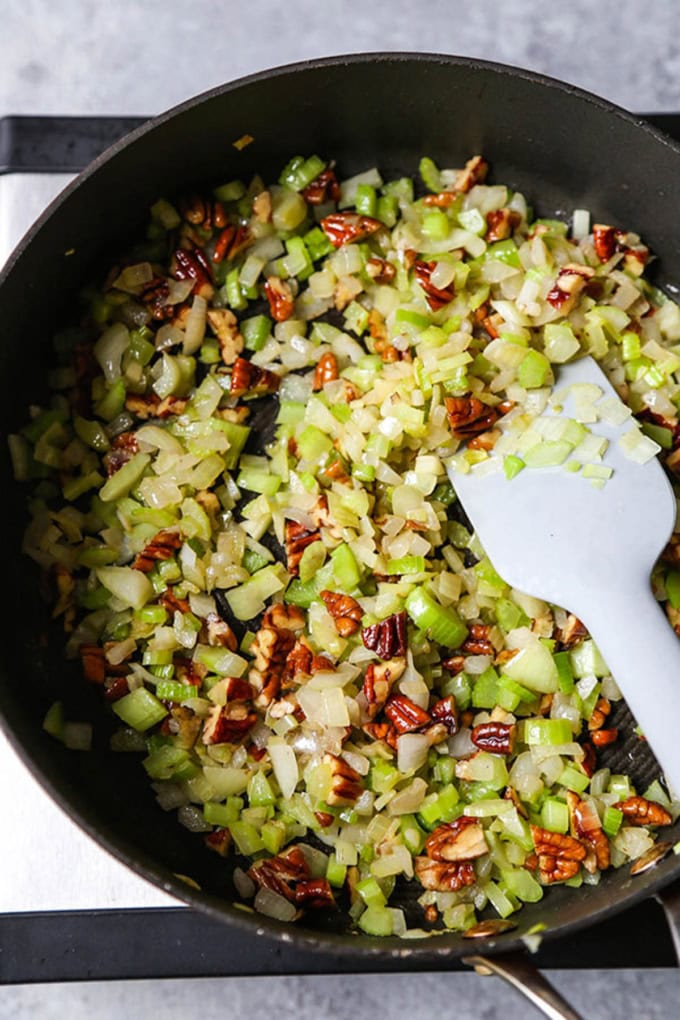 celery and walnuts