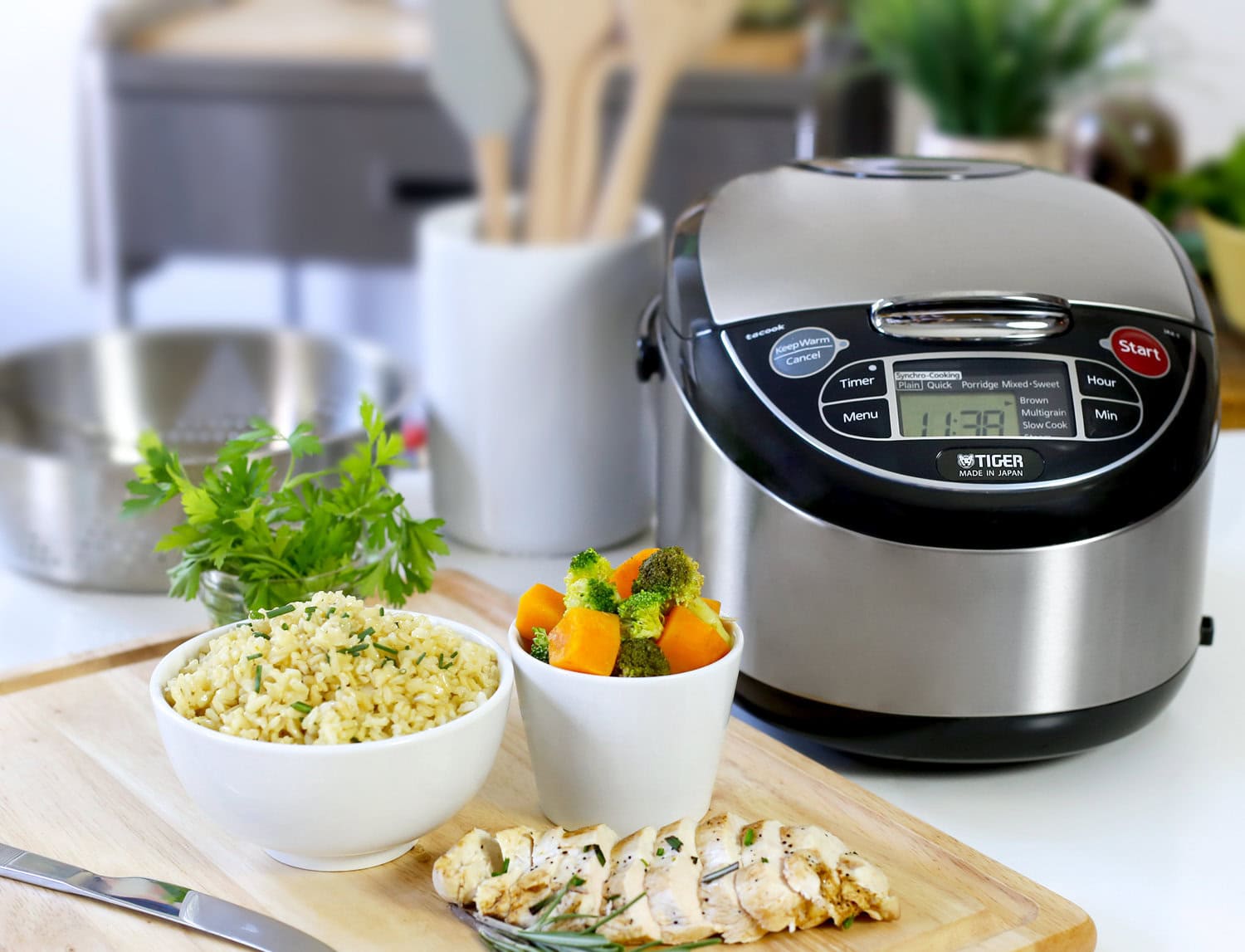 Cooking Up a Storm: Making Meals in a Japanese Rice Cooker