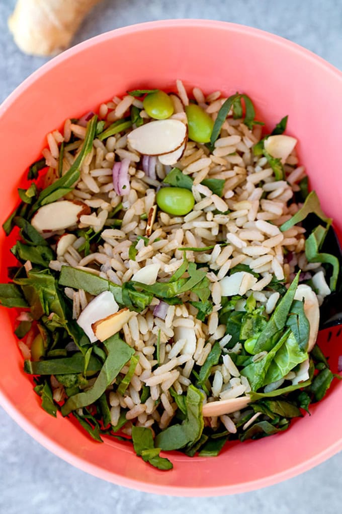 Warm Asian Salmon Salad | Pickled Plum