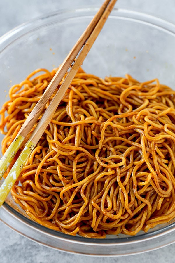 Aromatic Sour Egg Noodles | Pickled Plum