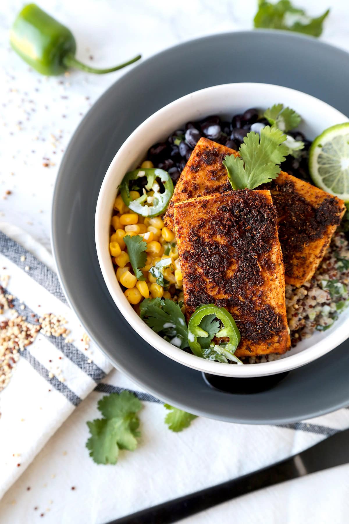 baked tofu steaks