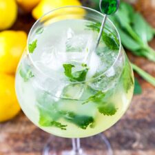 Low Sugar Mint Lemonade