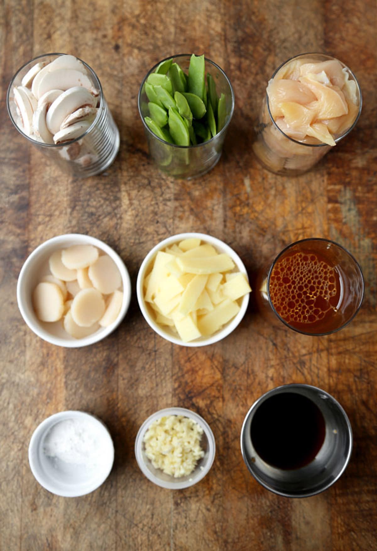 ingredients for moo goo gai pan