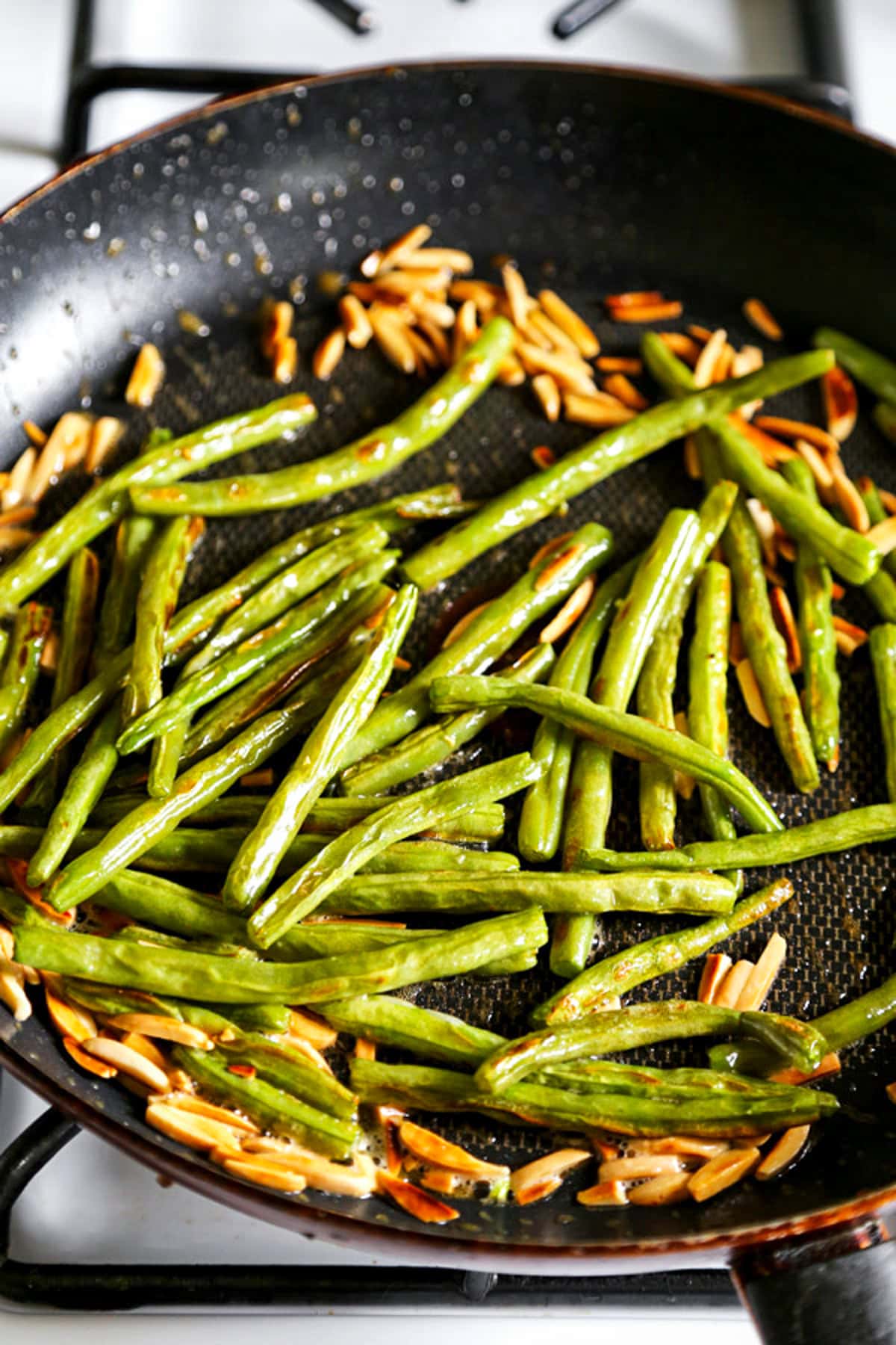 green beans almondine