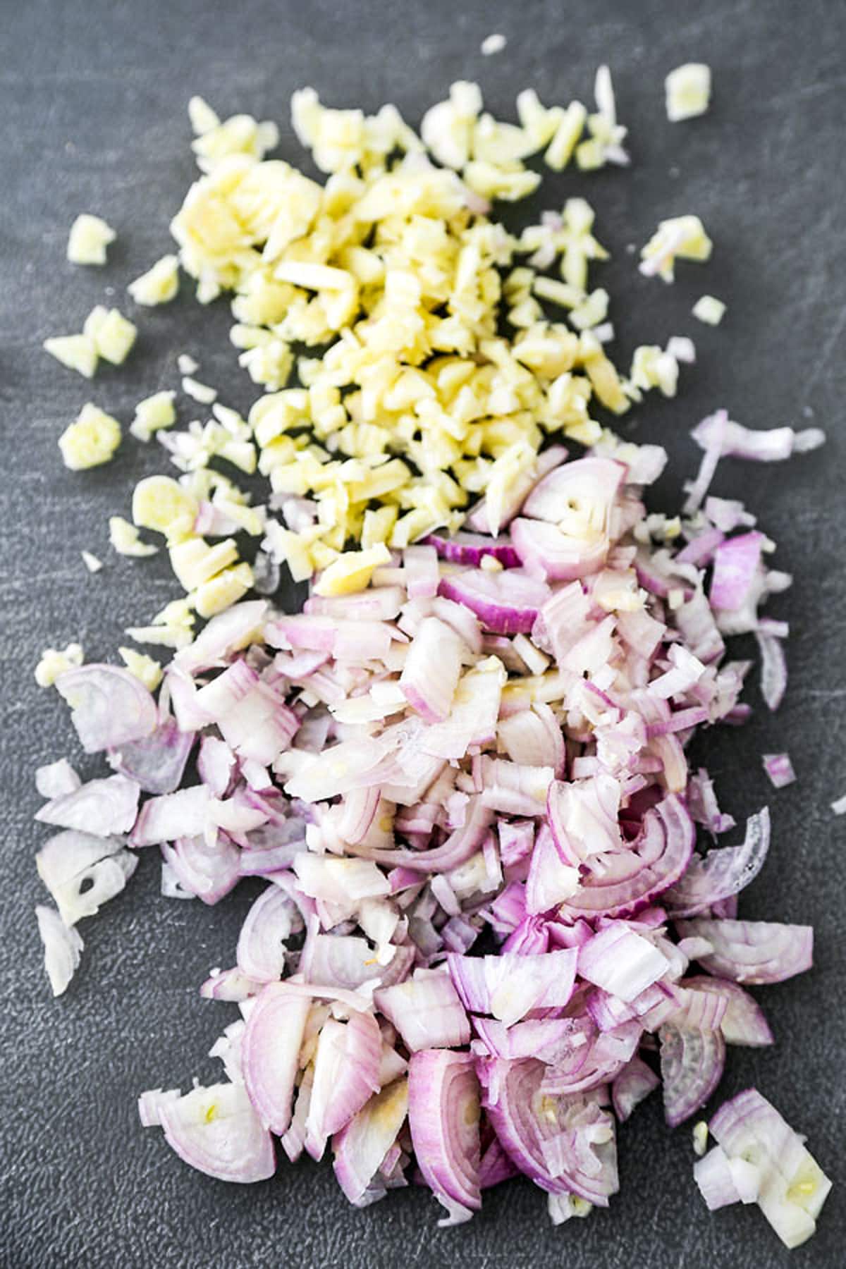 onions and garlic