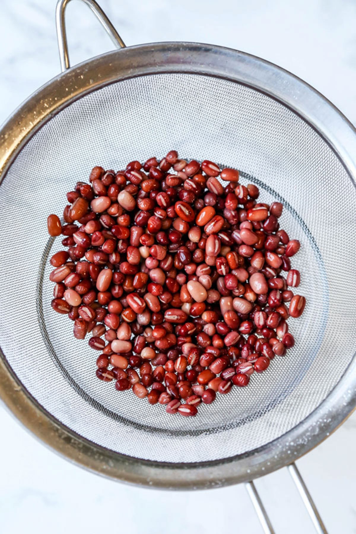 soaked adzuki beans