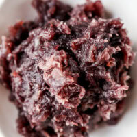 Anko - Japanese red bean paste dessert