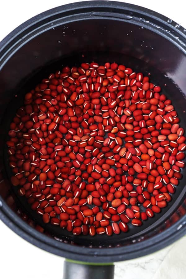 Adzuki beans for anko, red bean paste