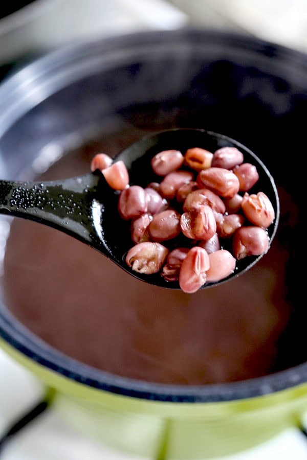 sweet azuki red bean paste