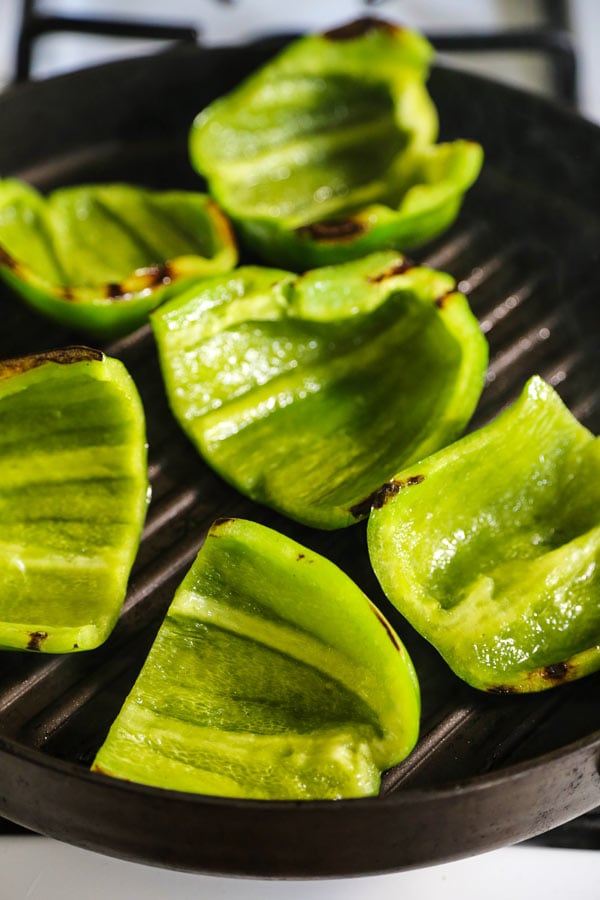 Japanese Style Grilled Bell Peppers - Pickled Plum Food And Drinks