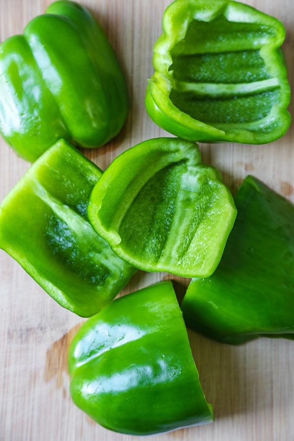 JAPANESE GREEN BELL PEPPER, VEGETABLES, PRODUCTS