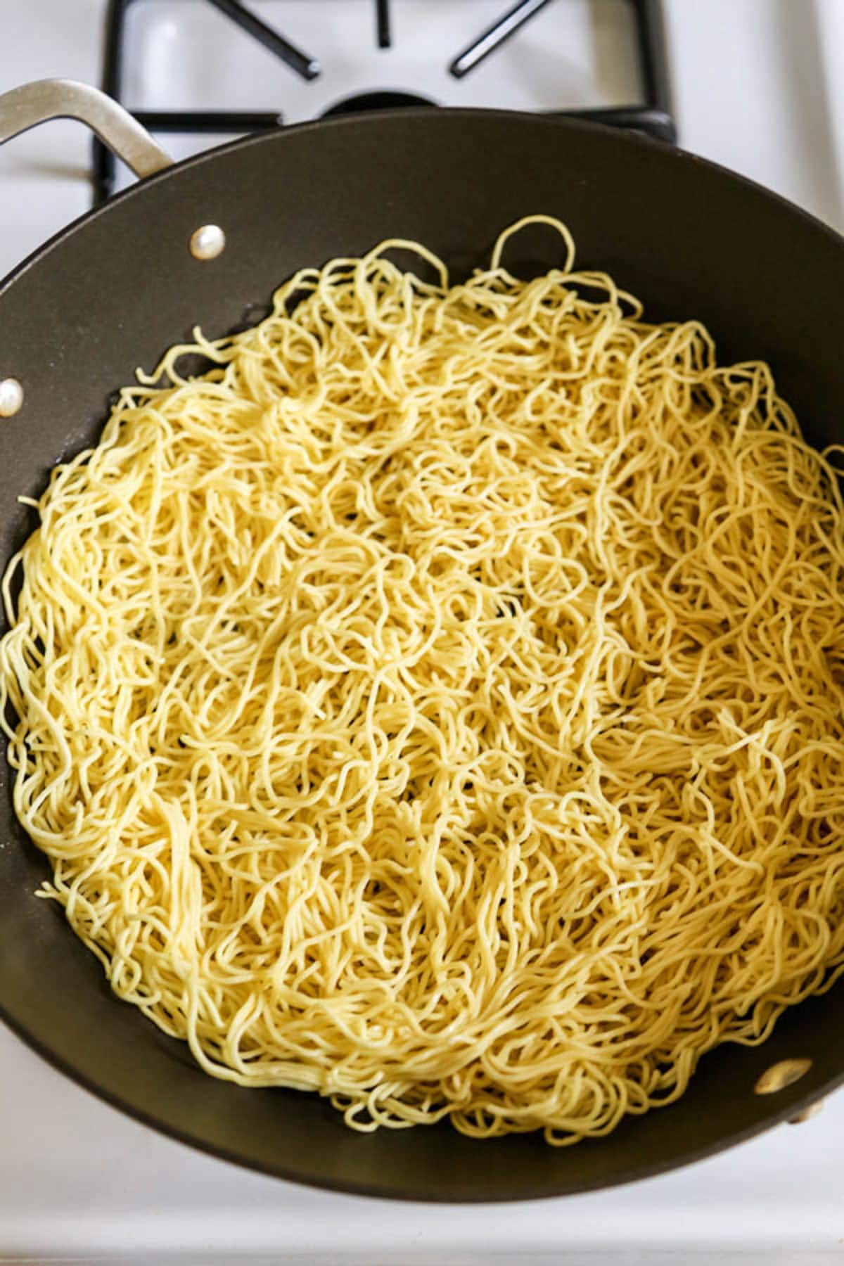 noodle in a pan