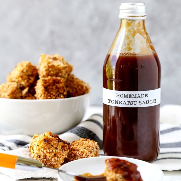 bottle of tonkatsu sauce