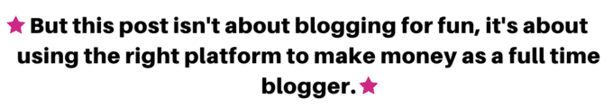 blogging to make money