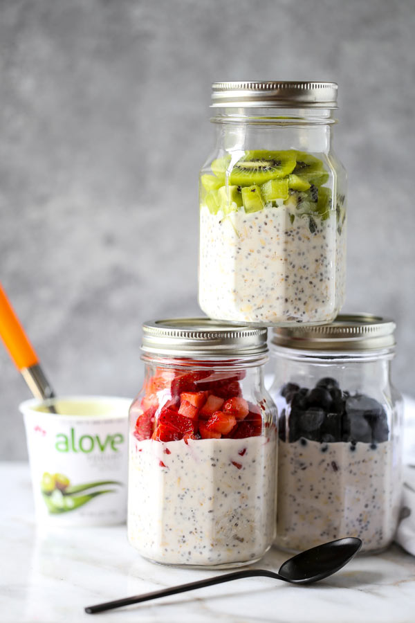 Food Storage Drinking Overnight Oats, Overnight Oat Jars