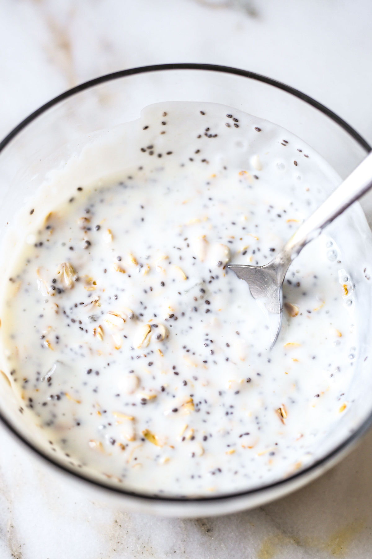 yogurts with chia seeds