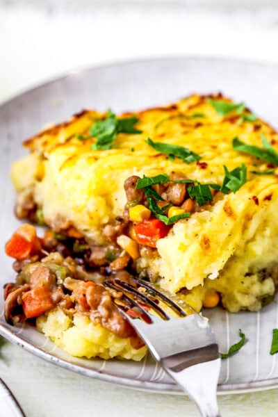 vegan shepherd's pie