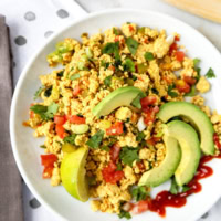 mexican style tofu scramble