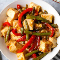 Honey Ginger Tofu Stir Fry