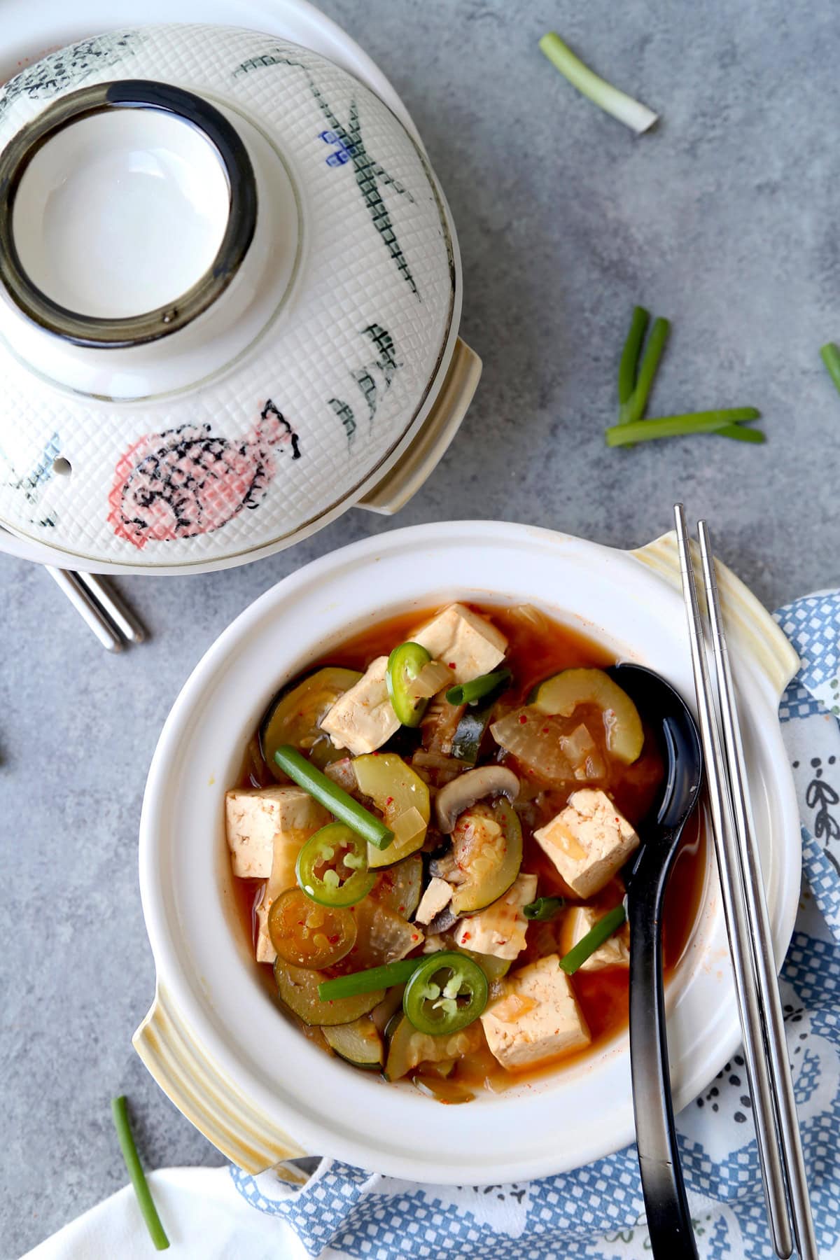 Doenjang Jjigae (Korean Soybean Paste Stew)