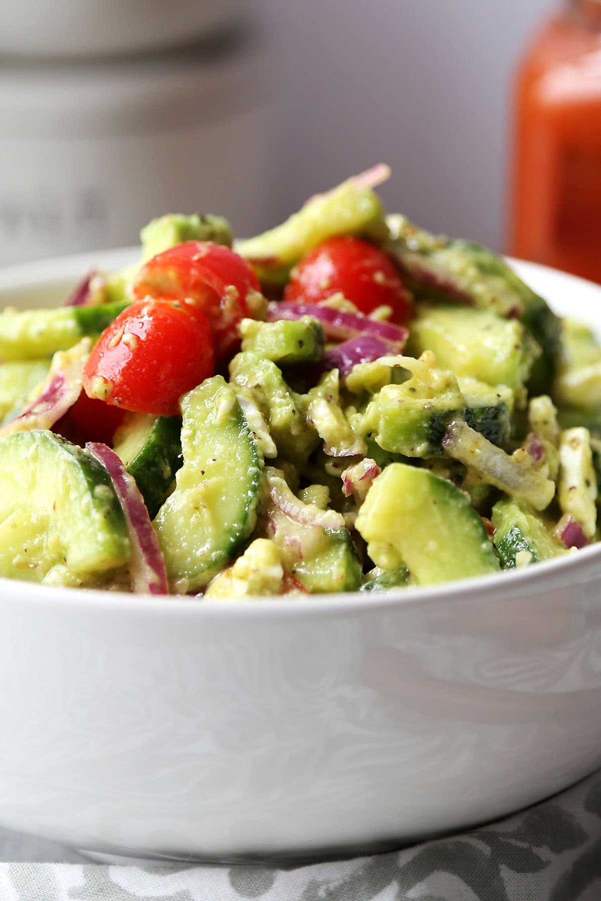 cucumber tomato salad