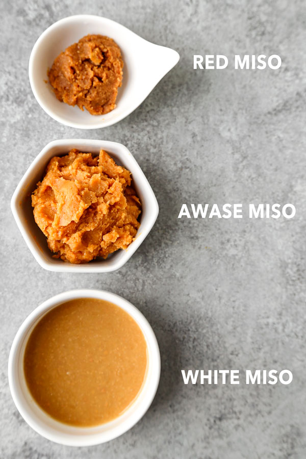 miso paste types