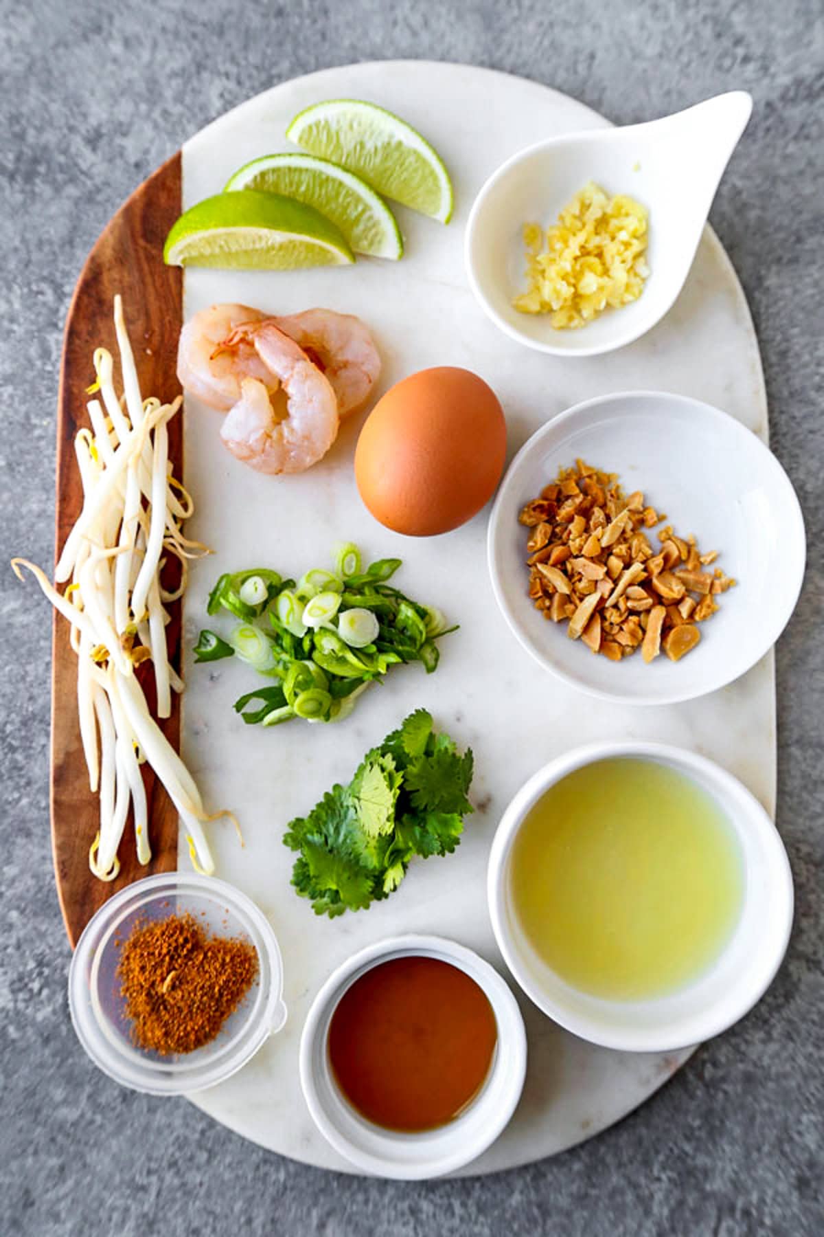 ingredients for pad thai