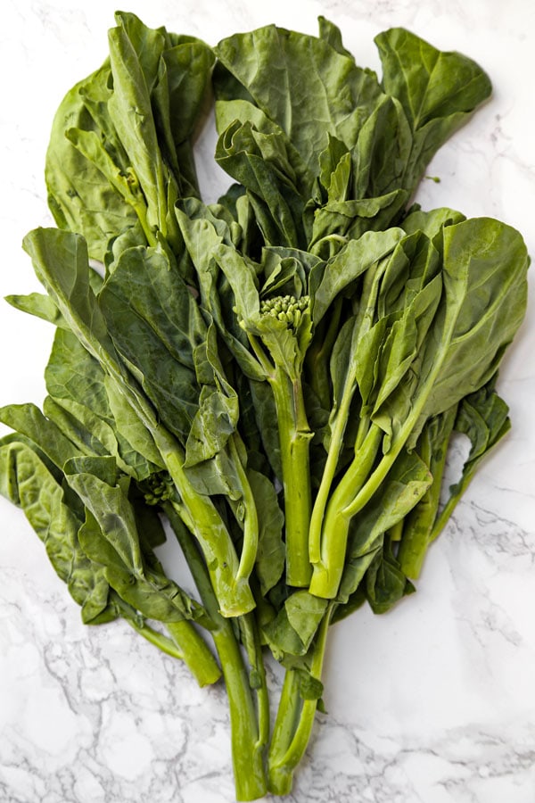 Fresh gai lan (Chinese Broccoli)