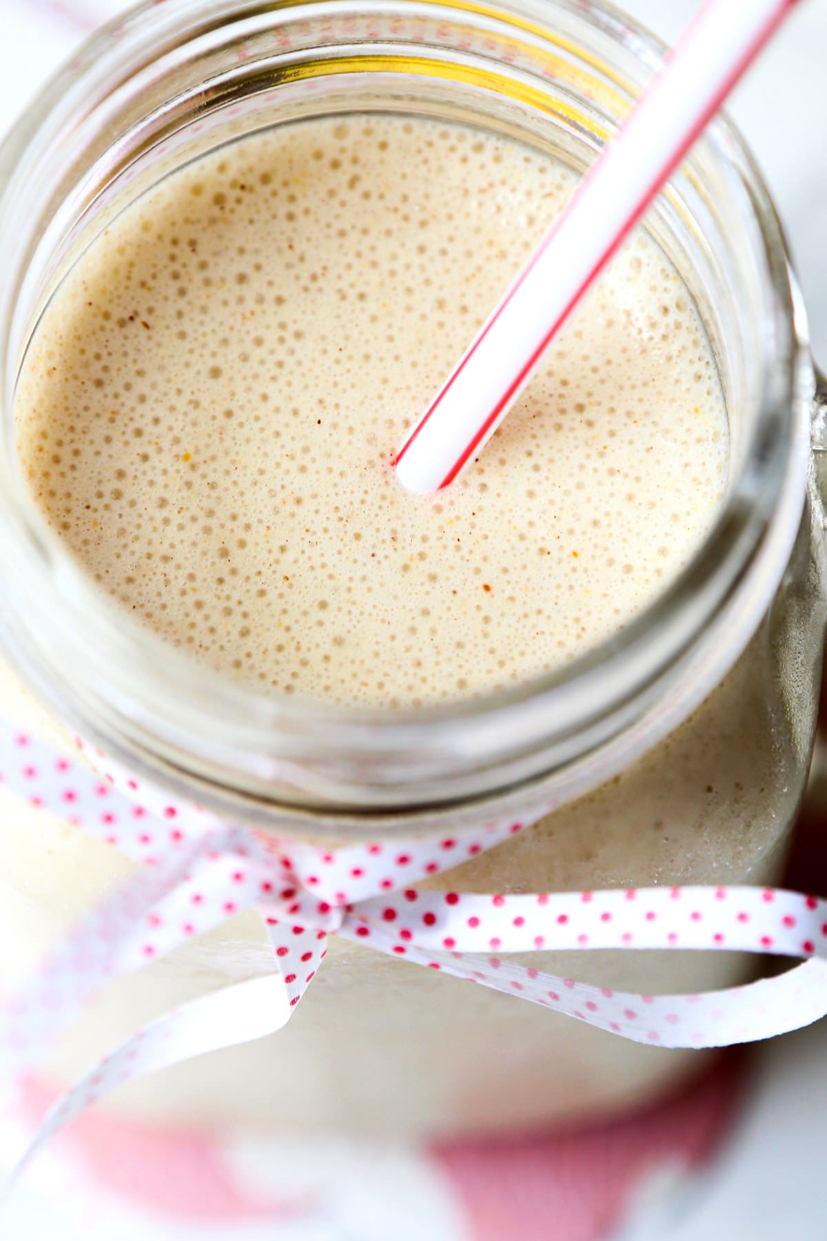 dairy-free peanut butter banana smoothie